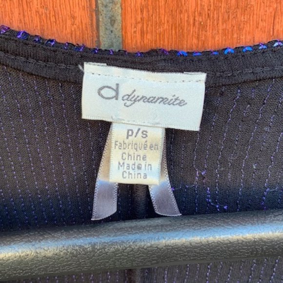 Dynamite Blue Sequence Dress - Picture 3 of 3